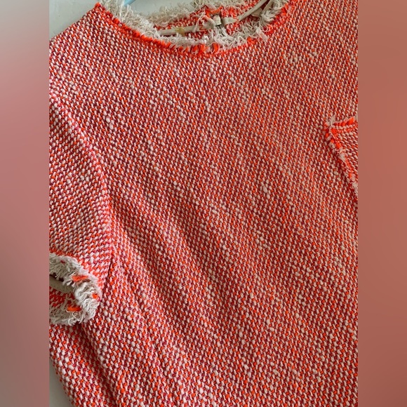 Rebecca TAYLOR NEON TWEED SHIFT DRESS SIZE 2😍 - Picture 5 of 7